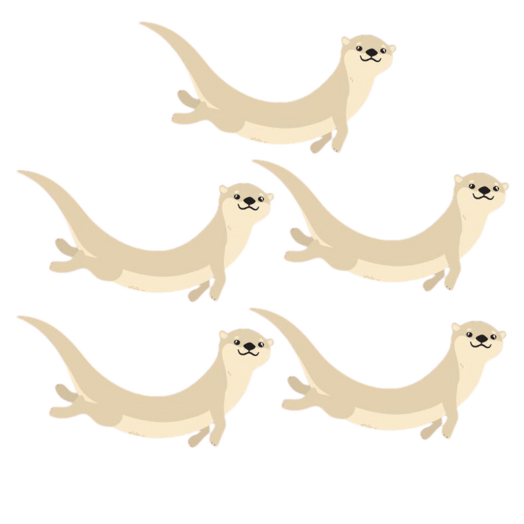 Otters - Set of 5