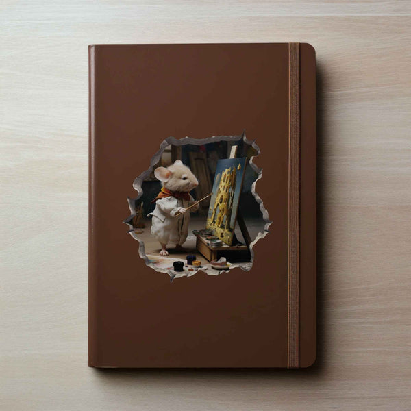 Painter Mouse Hole Decal - My Wonderful Walls