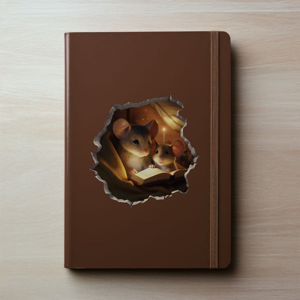 Parent and Child Reading Mice 