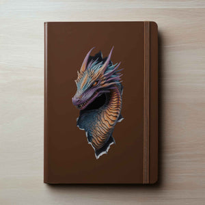 Pearlescent Dragon Hole Decal - My Wonderful Walls