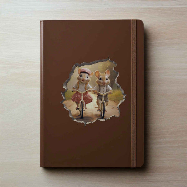 Pedal Pals Mouse Hole Decal - My Wonderful Walls