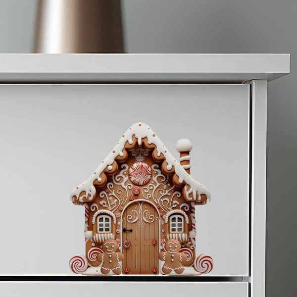 Peppermint Lane Fairy Door Decal - My Wonderful Walls