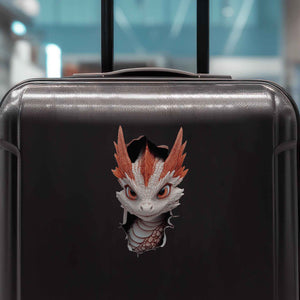 Piercing Dragon Hole Decal - My Wonderful Walls