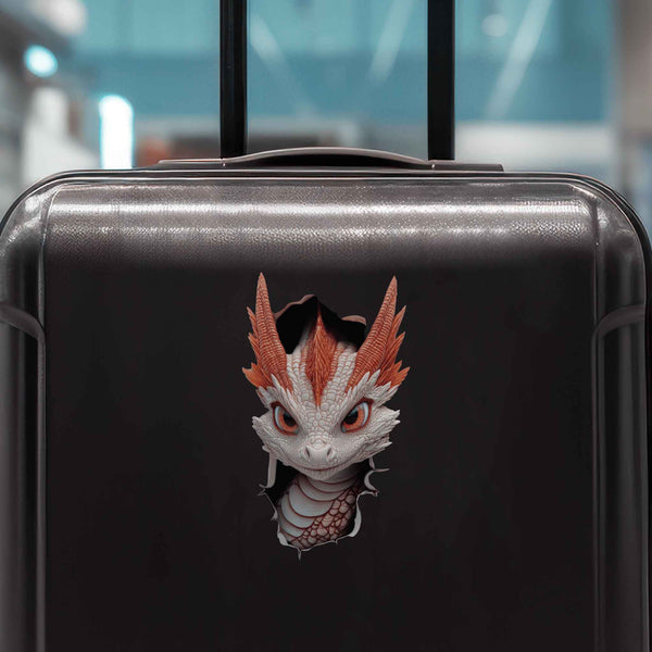 Piercing Dragon Hole Decal - My Wonderful Walls
