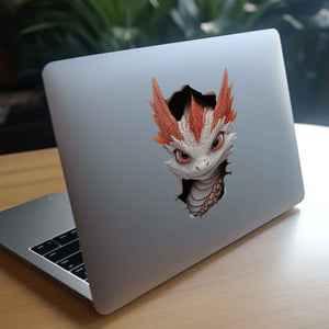 Piercing Dragon Hole Decal - My Wonderful Walls