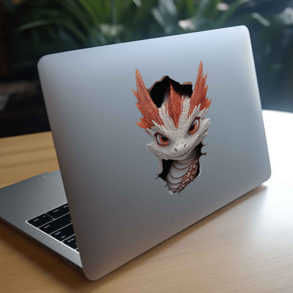 Piercing Dragon Hole Decal - My Wonderful Walls