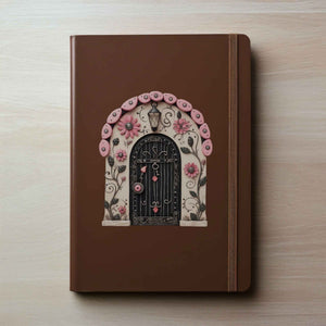 Pink Petal Fairy Door Decal - My Wonderful Walls