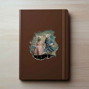 Pinkie and Blue Boy Mouse Hole Decal - My Wonderful Walls
