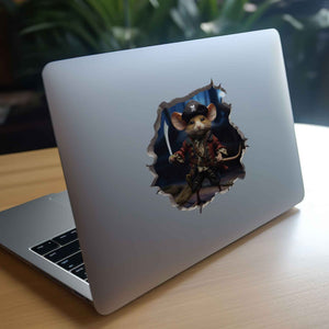 Pirate Mouse Hole Decal - My Wonderful Walls