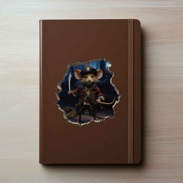 Pirate Mouse Hole Decal - My Wonderful Walls