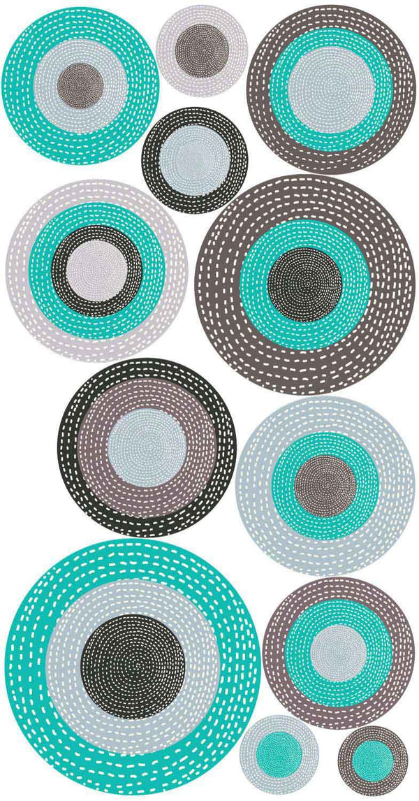 Polka Dot Wall Decals – Set of 12 – Serenity Collection