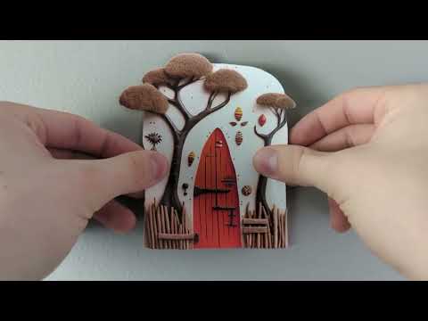 Savanna Spirit Fairy Door Decal