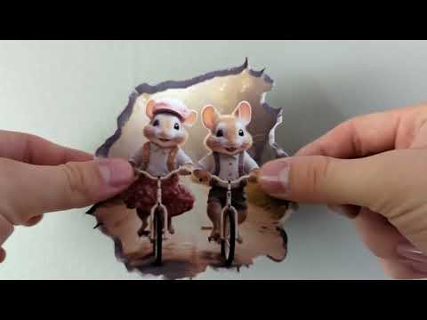 Pedal Pals Mouse Hole Decal