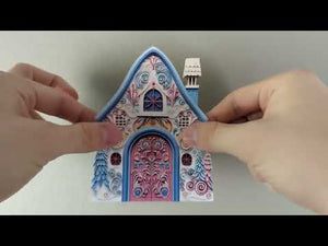 Pastel Pines Fairy Door Decal
