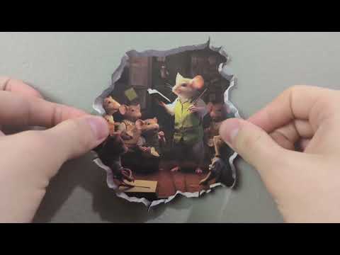 Male Teacher Mouse Hole Decal