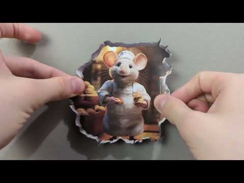 Baker Mouse Hole Decal