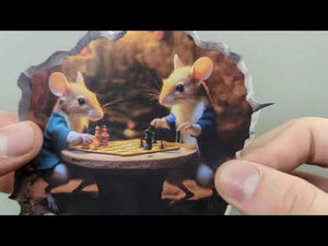 Chess Mouse Hole Decal