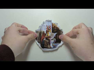 Bathroom Reading Dragon Decal