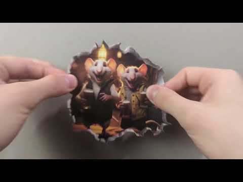Bar Mates Mouse Hole Decal