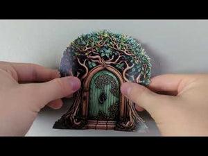 Enchanted Forest Fairy Door Decal