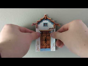 Tranquil Temple Fairy Door Decal