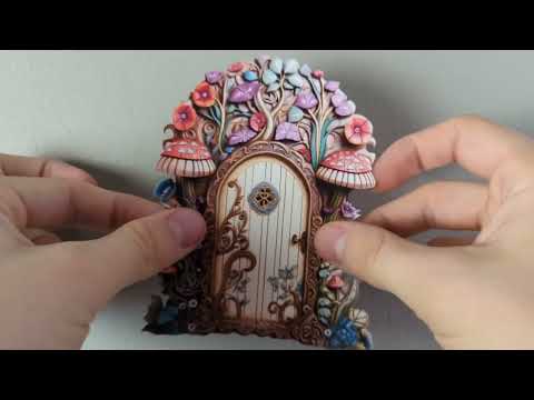 Flora & Fungi Fairy Door Decal