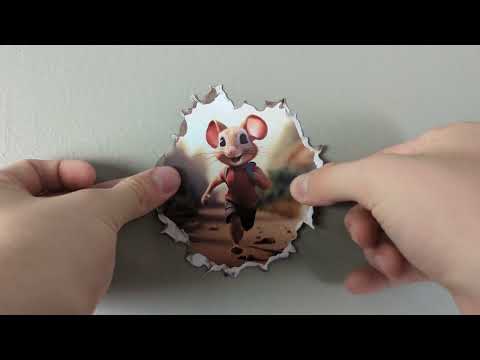 Jogger Mouse Hole Decal