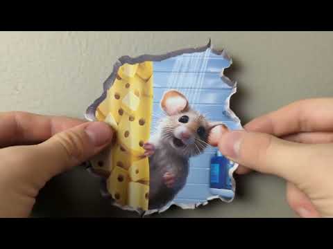 Shower Mouse Hole Decal