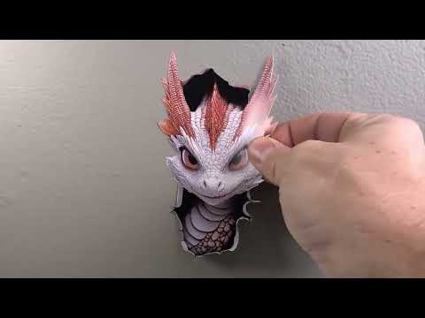 Piercing Dragon Hole Decal