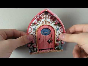 Pretty in Pink Fairy Door Decal