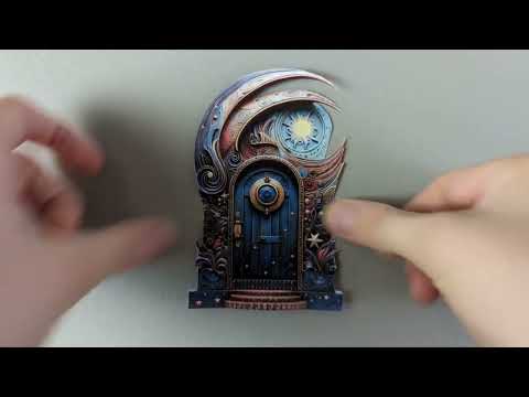 Celestial Dream Fairy Door Decal