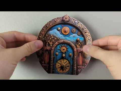 Nautical Night Fairy Door Decal