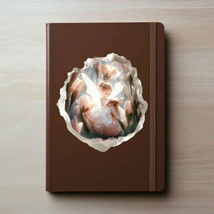 Reading Tulip Fairy Hole Decal - My Wonderful Walls