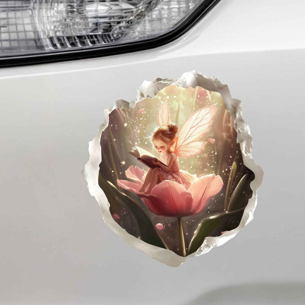 Reading Tulip Fairy Portal Decal - My Wonderful Walls