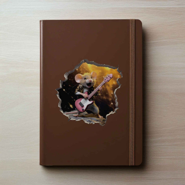 Rock and Roll Mouse Hole Decal - My Wonderful Walls