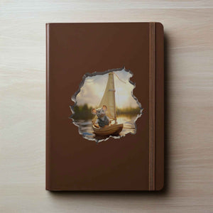 Sailing Mouse Hole Decal - My Wonderful Walls