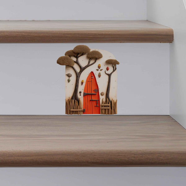 Savanna Spirit Fairy Door Decal - My Wonderful Walls
