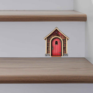 School House Fairy Door Decal - My Wonderful Walls
