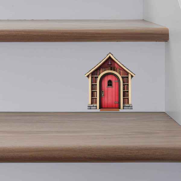 School House Fairy Door Decal - My Wonderful Walls