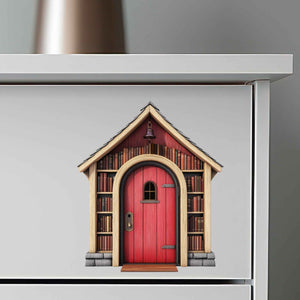 School House Fairy Door Decal - My Wonderful Walls