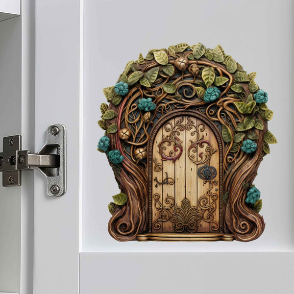 Secret Garden Fairy Door Decal - My Wonderful Walls