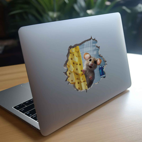 Shower Mouse Hole Decal - My Wonderful Walls