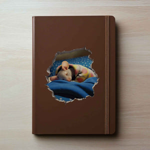 Sleeping Mouse Hole Decal - My Wonderful Walls