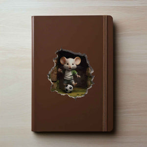 Soccer Mouse Hole Decal - My Wonderful Walls