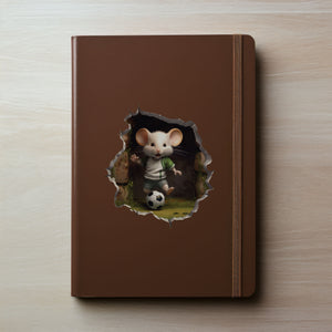 Soccer Mouse Hole Decal