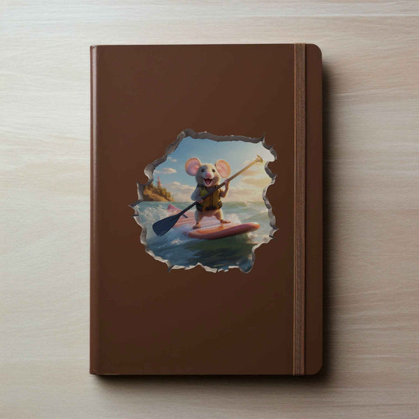Stand - Up Paddleboard Mouse Hole Decal - My Wonderful Walls