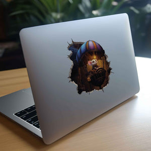 Steampunk Mouse Hole Decal - My Wonderful Walls