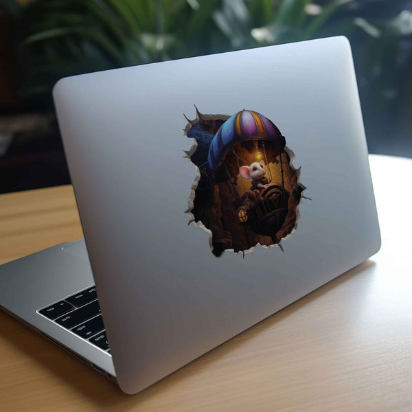 Steampunk Mouse Hole Decal - My Wonderful Walls