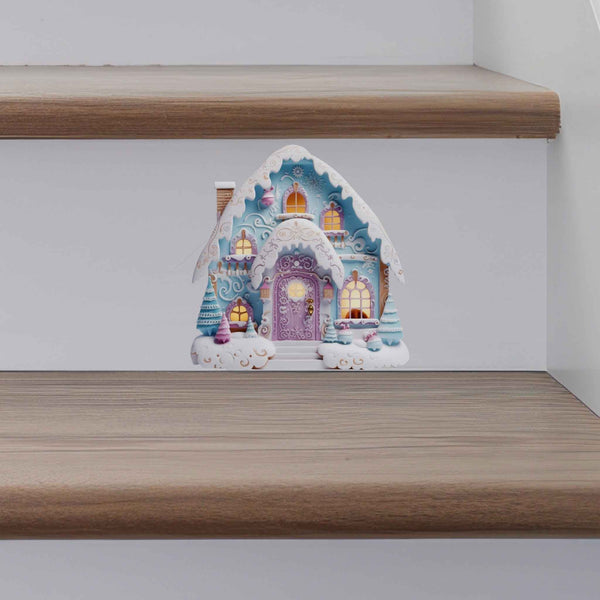 Sugar Snow Chalet Fairy Door Decal - My Wonderful Walls