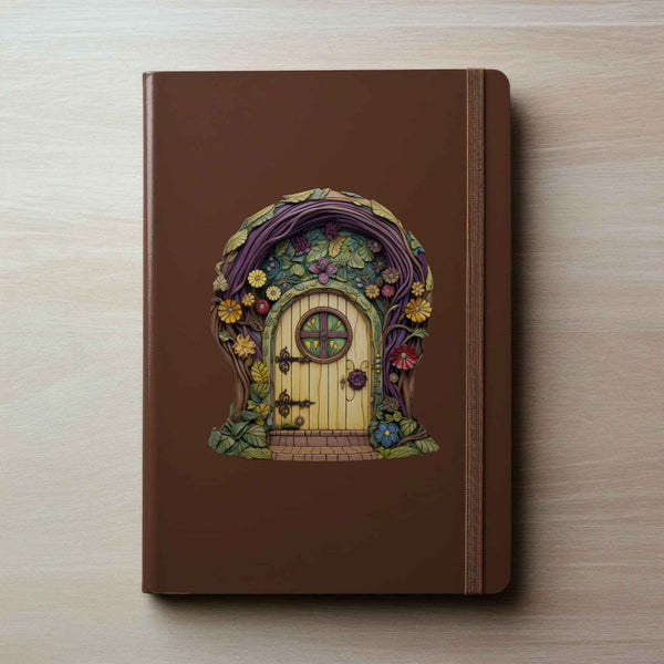 Sunny Garden Fairy Door Decal - My Wonderful Walls